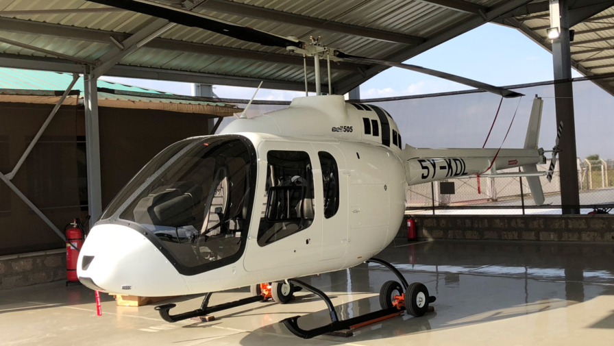 First Bell 505 Delivered into Kenya Arrives