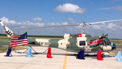 Kenyan Defense Force takes delivery of five Bell Huey II from Africair